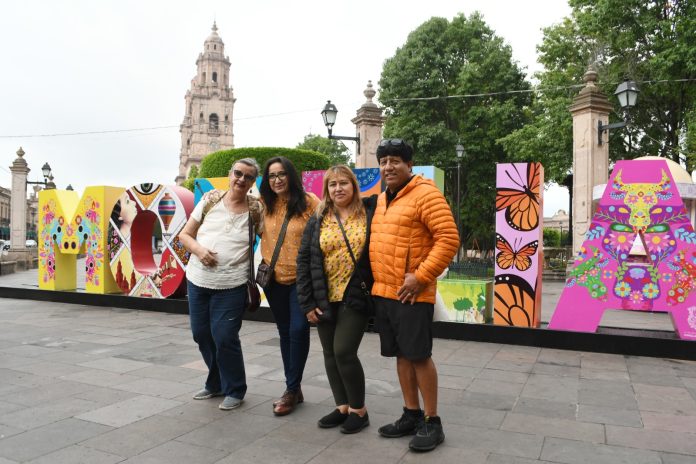 Morelia encanta a turistas y visitantes