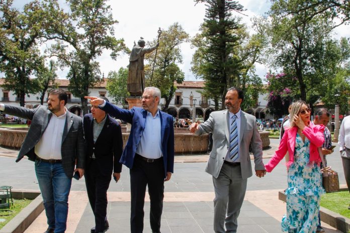 Con una sociedad justa, alcanzamos certidumbre y Gobernabilidad, aseguró Arreola Vázquez