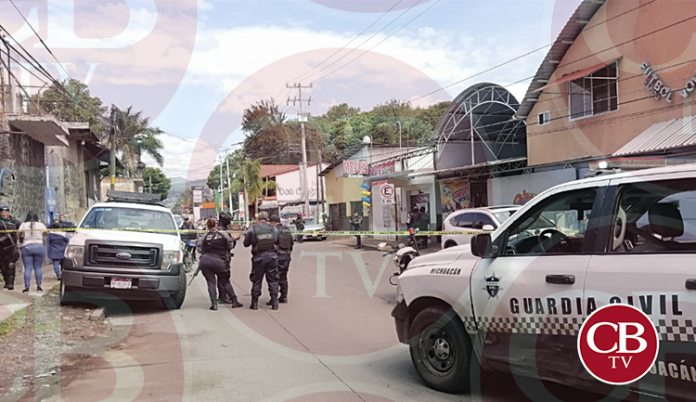 Reportan balacera en el Paseo Lázaro Cárdenas de Uruapan