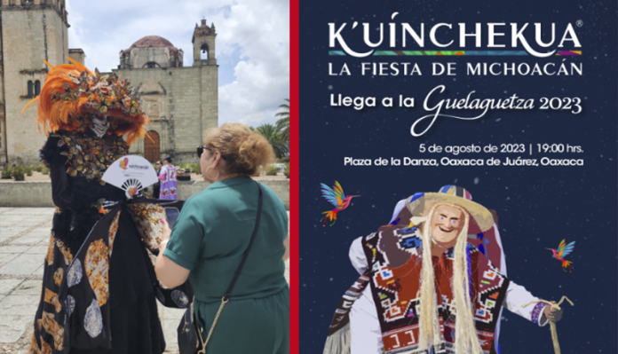 K’uínchekua hace que Michoacán llegue a la Guelaguetza