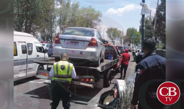 Se roban un auto y lo recuperan tránsitos estatales en Morelia