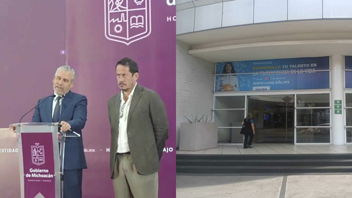 Hay dos detenidos tras los hechos ocurridos en Plaza Las Américas: Bedolla