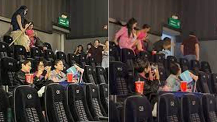 VIDEO: Rata causa pánico en sala de cine e interrumpe película de Barbie