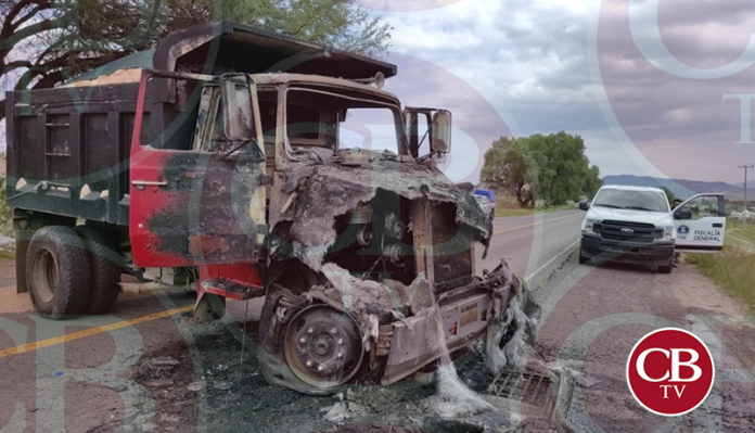 Así quedaron los autos incendiados en narcobloqueos