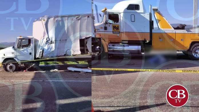 Tráiler mata a operadores de grúa en la México-Guadalajara