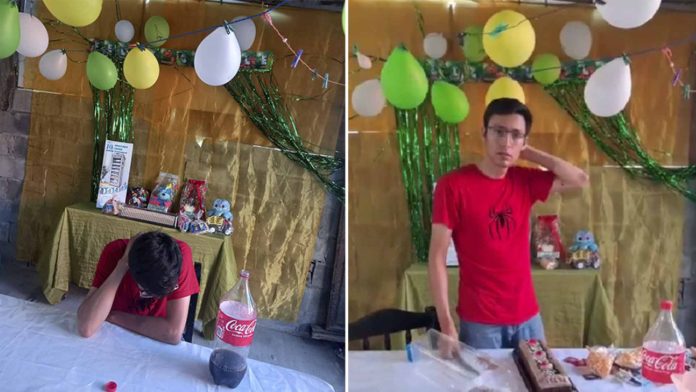 Hombre hace fiesta de cumpleaños para su hijo y exesposa no se lo presta