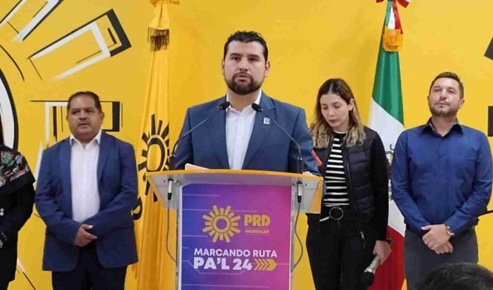 Michoacanos reprueban el gobierno de Bedolla: PRD Michoacán