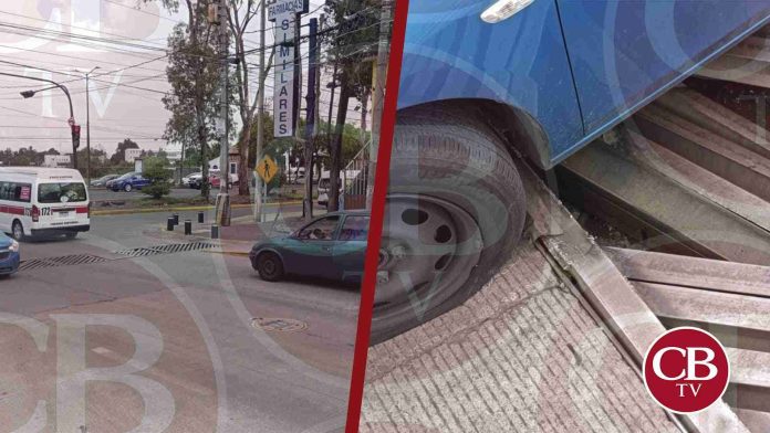 Alcantarilla mortal en el acceso a la Fidel Velázquez
