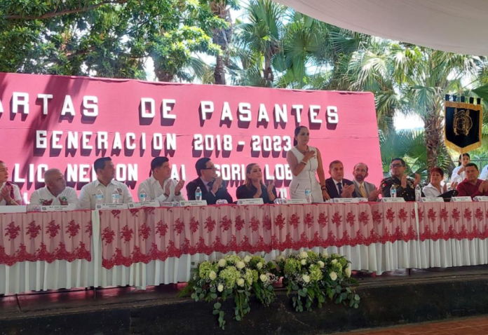 Se llevan los valores de la UMSNH para darle prosperidad a Apatzingán: Secretaria Auxiliar