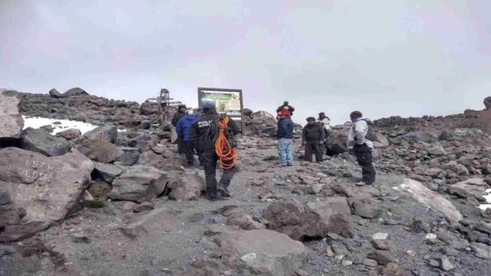 Cuatro alpinistas perdieron la vida tras caer del Pico de Orizaba