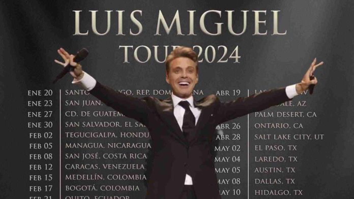Luis Miguel anuncia nuevos conciertos para 2024