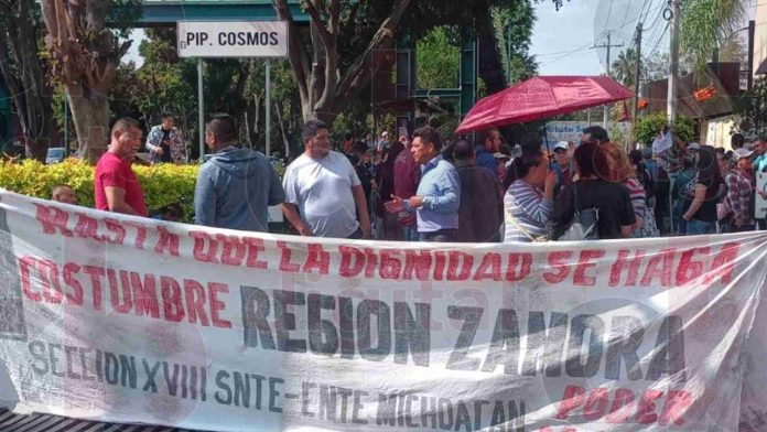 Poder de Base marcha ante exigencia de presupuestos y pago de adeudos