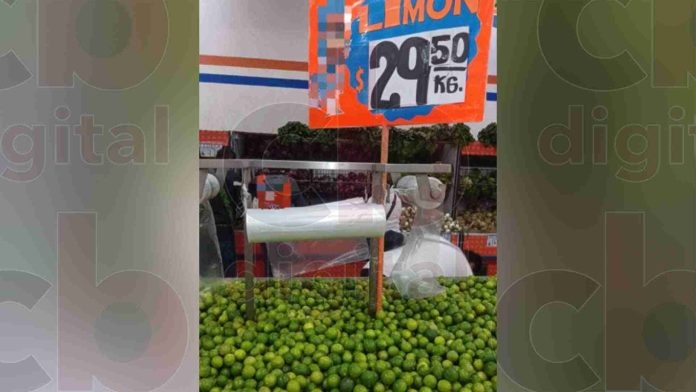 Supermercados aprovechan situación en Michoacán para elevar precios de limón