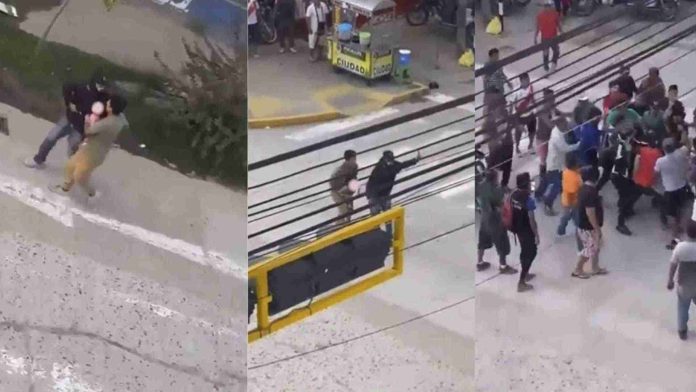 Vecinos linchan a ladrón que intentó secuestrar a una niña