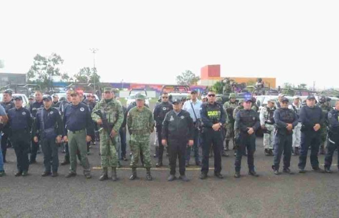Con 500 elementos de seguridad