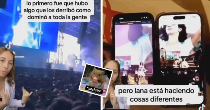 Video: ¿Falla en la matrix o concierto de Lana del Rey en México?
