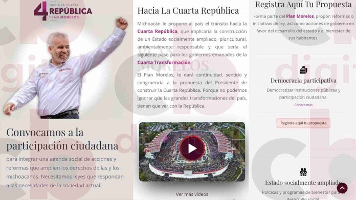 Apertura gobierno plataforma Plan Morelos para los ciudadanos