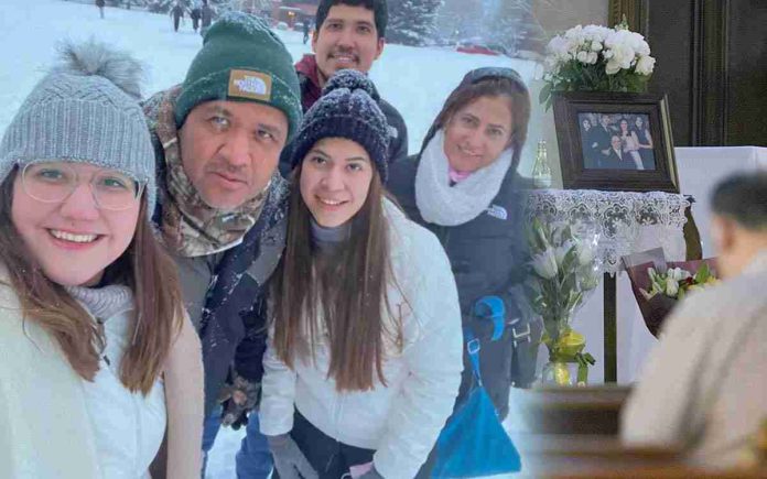 Dan el último adiós a la familia mexicana que murió en el Everest