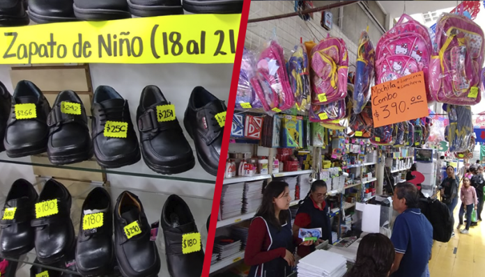 Para evitar altos precios, familias anticipan compra de útiles