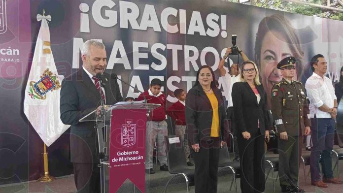 Inicia oficialmente Ciclo Escolar 2023-2024 en Michoacán