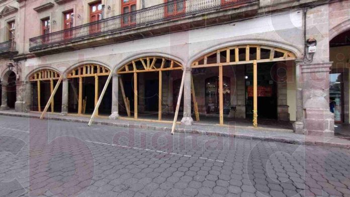 Va para largo restauración del Portal Aldama