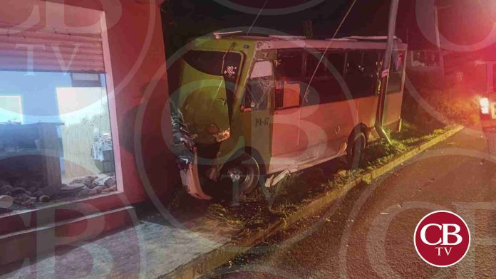 Otro choque de camión de pasajeros en Morelia