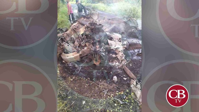 Le queman una camioneta a cortadores de limón en Apatzingán