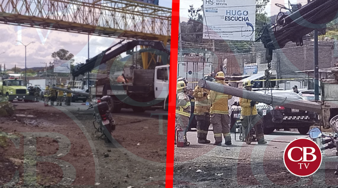 Poste le cae encima a un auto y mata a un joven de 25 años