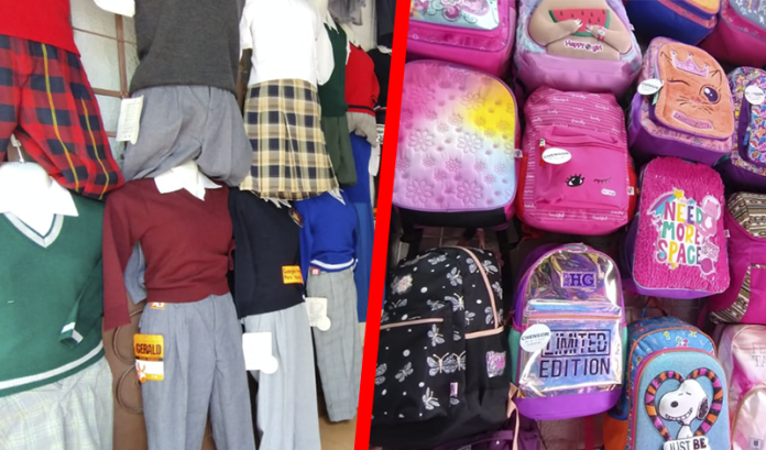 Comienzan las compras de útiles escolares