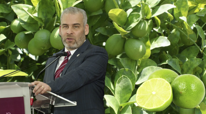 Gobierno estatal presenta denuncia por extorsión a limoneros de Apatzingán