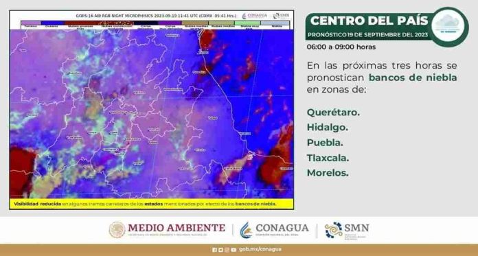 Canales de baja presión extendidos, generarán nubosidad en regiones michoacanas