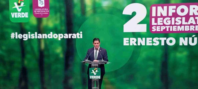 Suma el diputado Ernesto Núñez 110 iniciativas presentadas para el bien de Michoacán