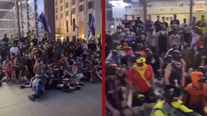Captan reunión de personas que se identifican como perros
