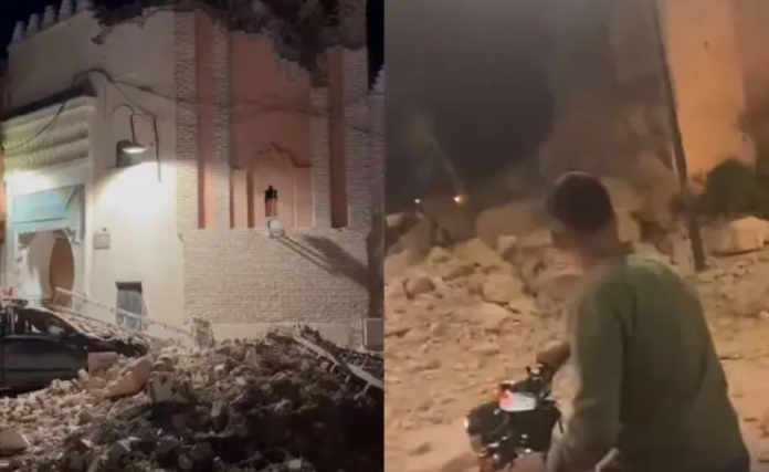 Suman 93 muertos tras sismo de magnitud 6.9 en Marruecos