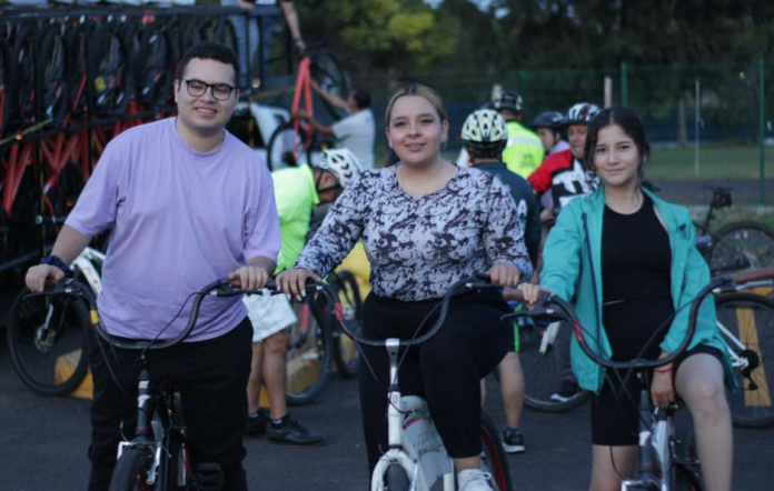 Recorren casi 10 kilómetros de Morelia durante la Rodada Nicolaita