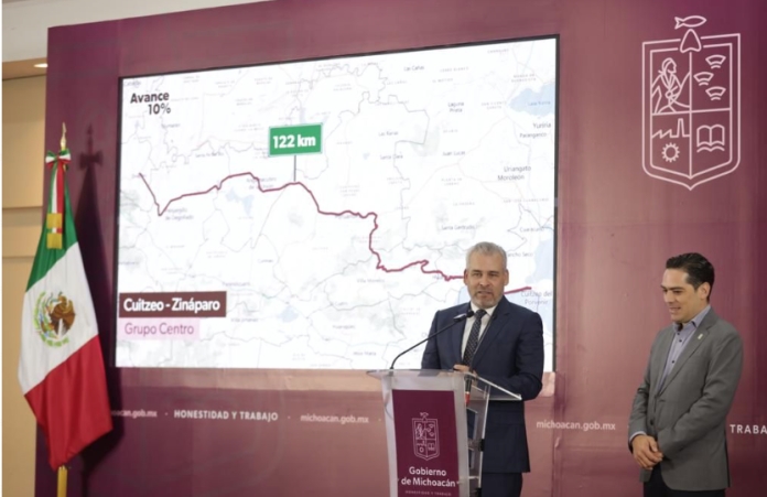 Avanza programa de infraestructura pública para Michoacán, con 26 mil mdp: Bedolla