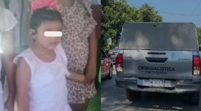 Confirman hallazgo del cuerpo de Regina niña de 3 años desaparecida en Tabasco