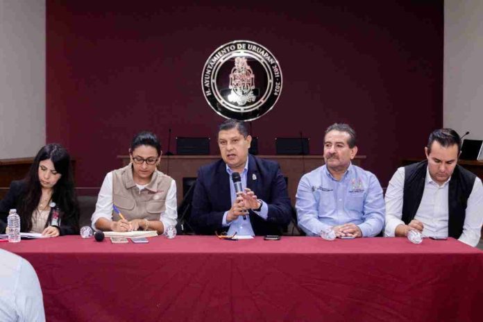 En 2023 se han apoyado con obra a 24 escuelas de Uruapan por 20 millones de pesos