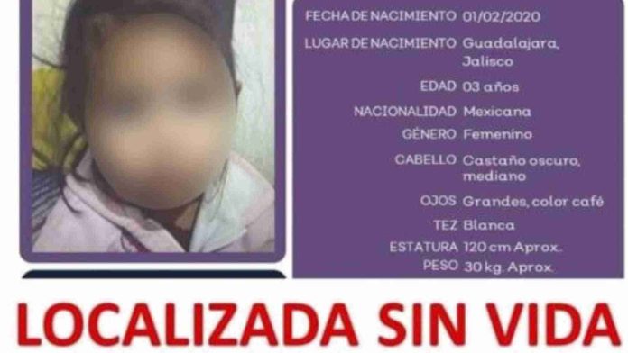 Encuentran sin vida a niña de 3 años; habría sido arrebatada de los brazos de su madre 