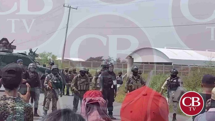 Le niegan el acceso a militares en La Ruana