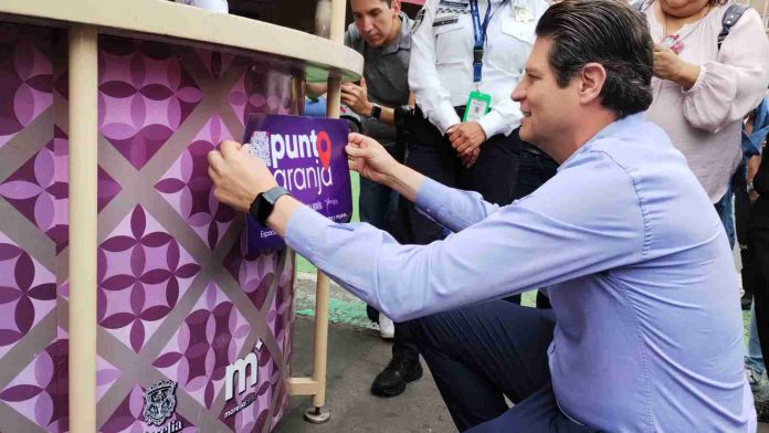 Se instalaron Puntos Naranja en Módulos de Información Turística de Morelia