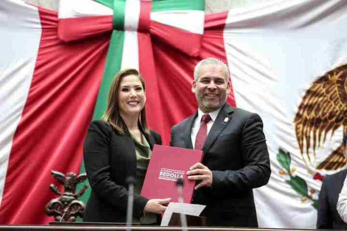 El gobernador de Michoacán Alfredo Ramírez Bedolla, presentó su segundo informe de gobierno, correspondiente al periodo 2022-2023