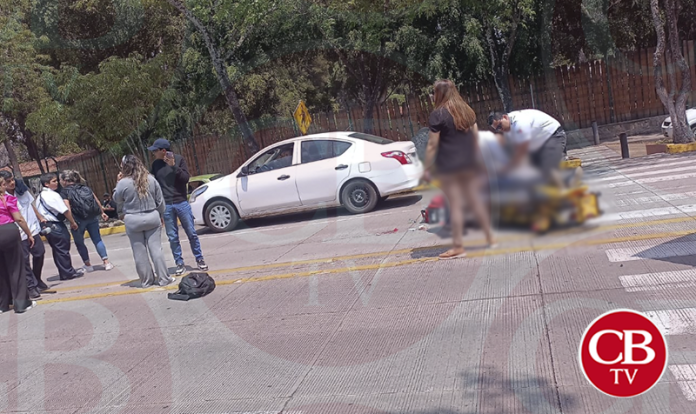 Atropellan estudiante de secundaria afuera del Zoológico de Morelia