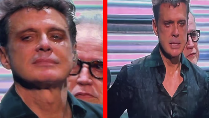 Luis Miguel rompe en llanto en pleno concierto