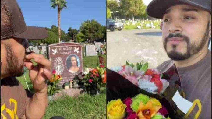 VIDEO: Hombre conmueve redes sociales por desayuno junto a su esposa fallecida hace 5 años