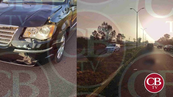 Atropellan a fémina y queda al borde de la muerte