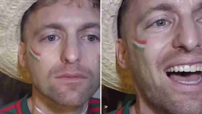 Extranjero llora de emoción al festejar el Grito de Independencia en México
