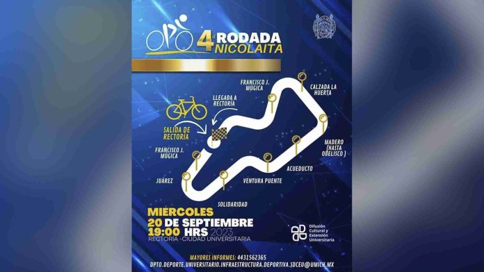 ¿No tienes bicicleta?, hoy te prestamos una para la Rodada Nicolaita