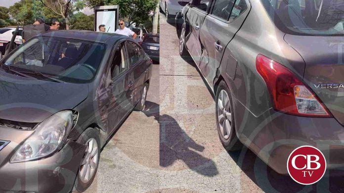 Choca auto estacionado y deja una mujer herida en Morelia
