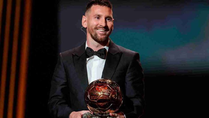 Messi se convierte en el primer jugador del mundo en tener 8 balones de oro